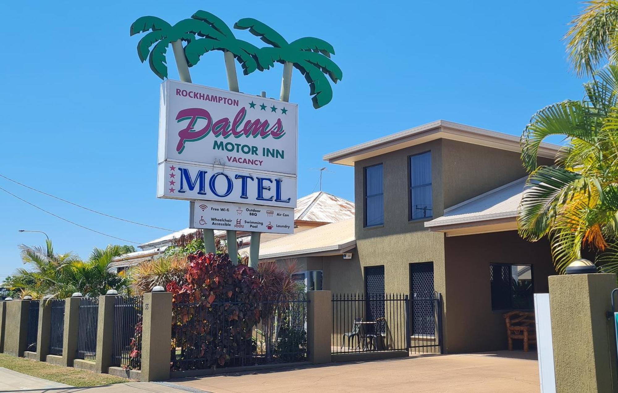 Rockhampton Palms Motor Inn Екстер'єр фото